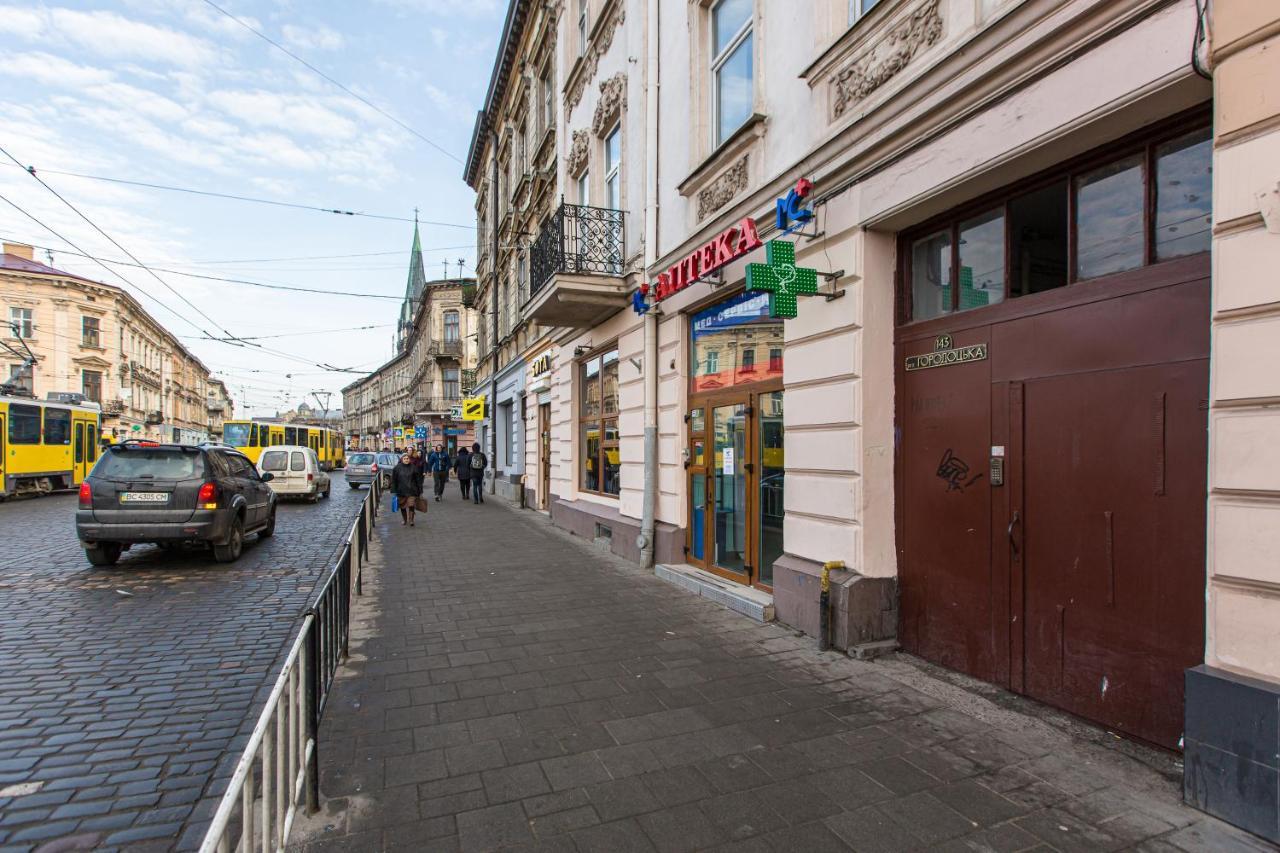 Нова Квартира Студія Біля Ж/Д Вокзалу На Вул. Городоцькій Lviv Extérieur photo